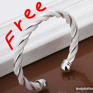 Free with bundl purchase bangle bracelet for women